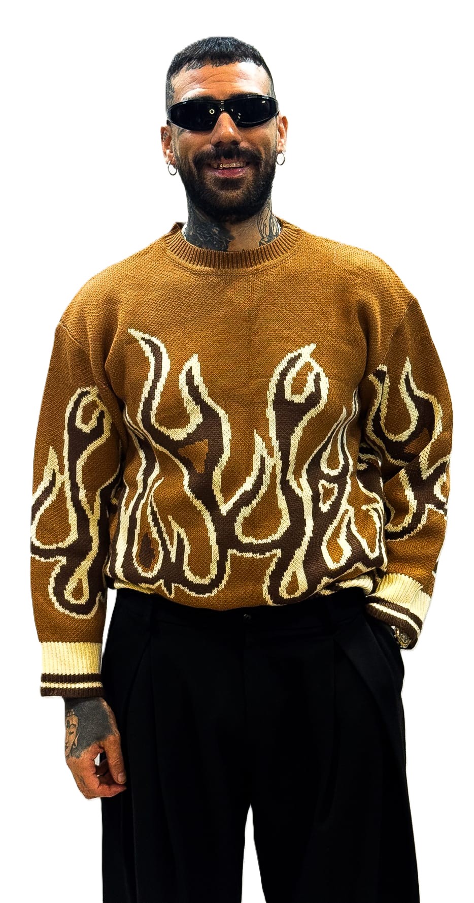 Maglione Tabacco Flame - immagine 3